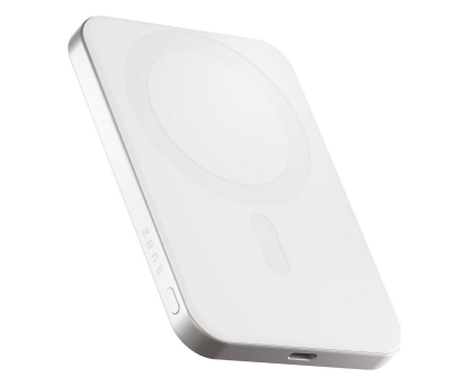 Powerbank Zens Powerbank Pro 1 Slim MagSafe Qi2 15W USB-C 5000 mAh biały